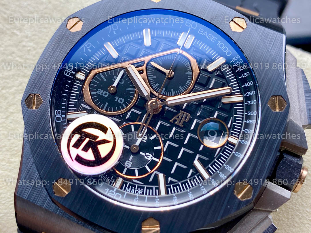 Audemars Piguet Royal Oak Offshore 26568OM TK Factory 1:1 Meilleure version Bracelet en caoutchouc