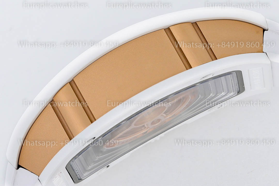 Richard Mille RM 07-01 Weiße Keramik MOP -Lippe 1:1 Beste Version ZF Factory