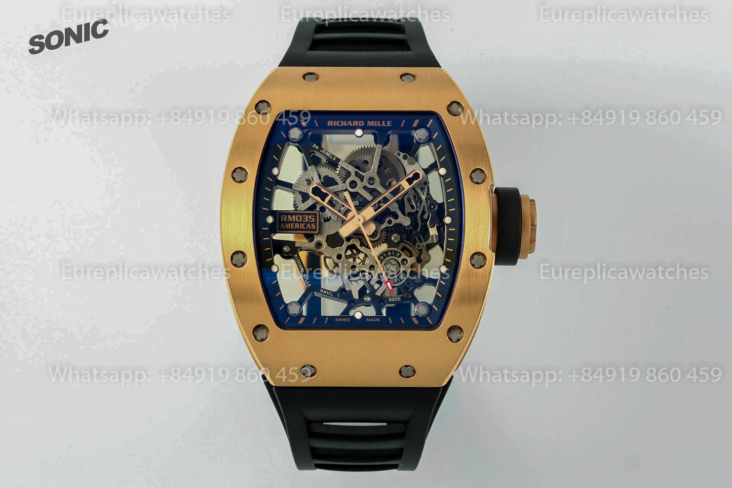 Richard Mille RM 035 „America's Toro“ 1:1 Beste Version Sonic Factory 2025 Version V4