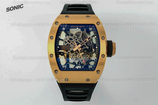 Richard Mille RM 035 “America’s Toro” 1:1 Best Version Sonic Factory 2025 Version V4