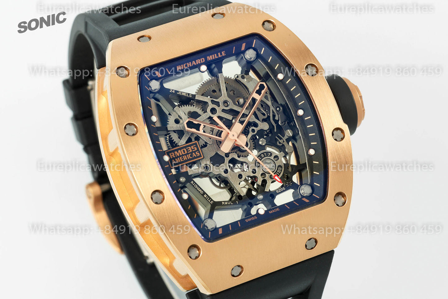 Richard Mille RM 035 „America's Toro“ 1:1 Beste Version Sonic Factory 2025 Version V4