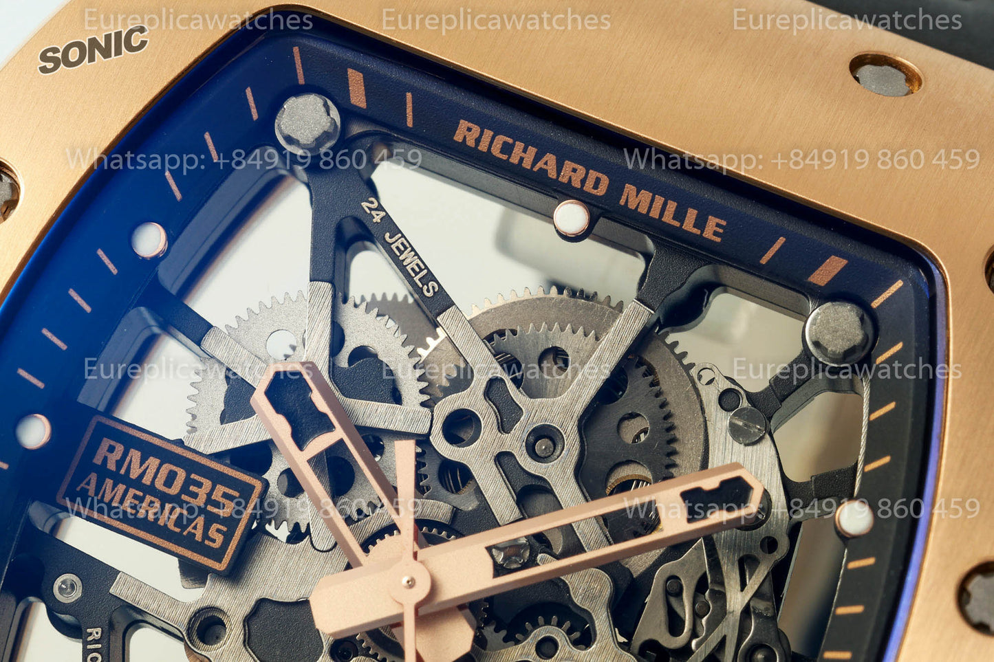 Richard Mille RM 035 „America's Toro“ 1:1 Beste Version Sonic Factory 2025 Version V4