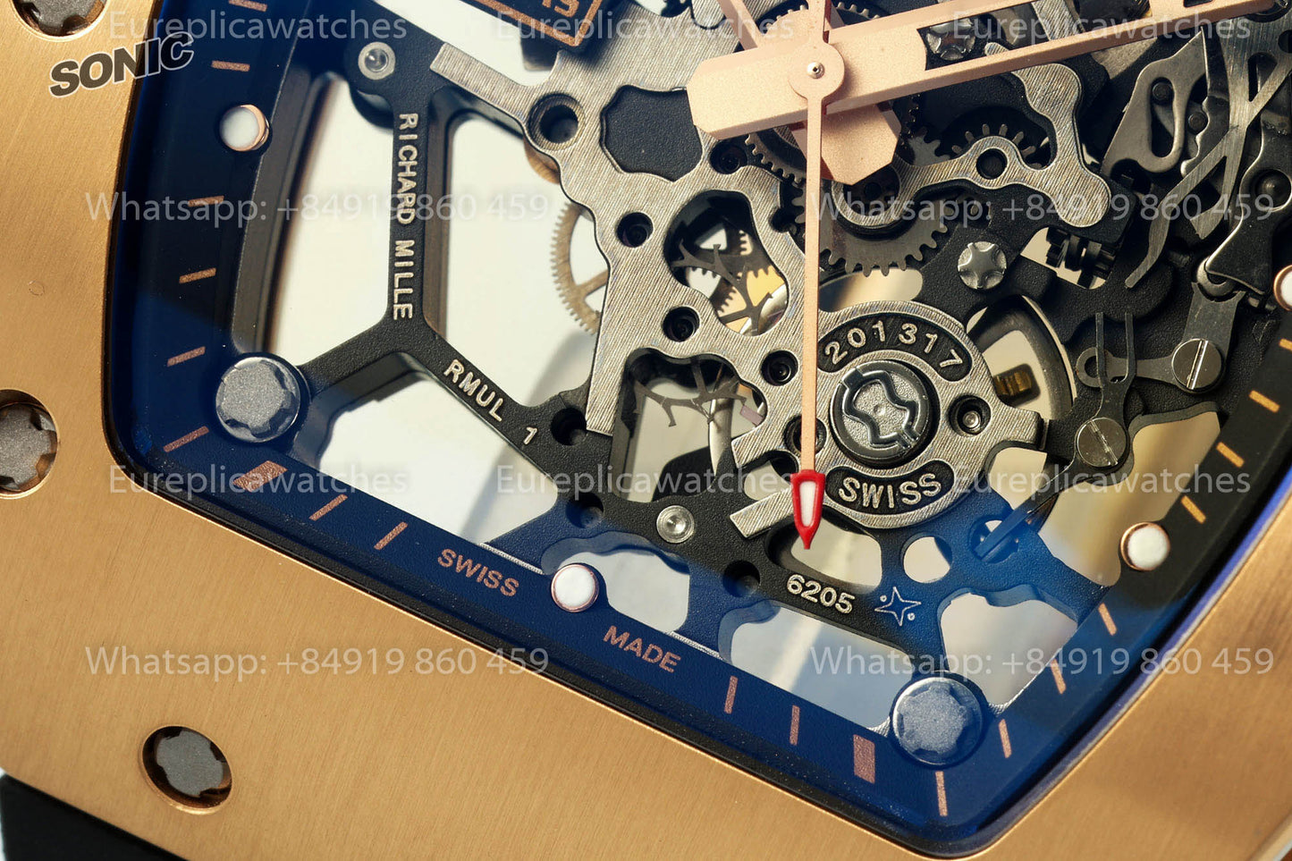 Richard Mille RM 035 „America's Toro“ 1:1 Beste Version Sonic Factory 2025 Version V4