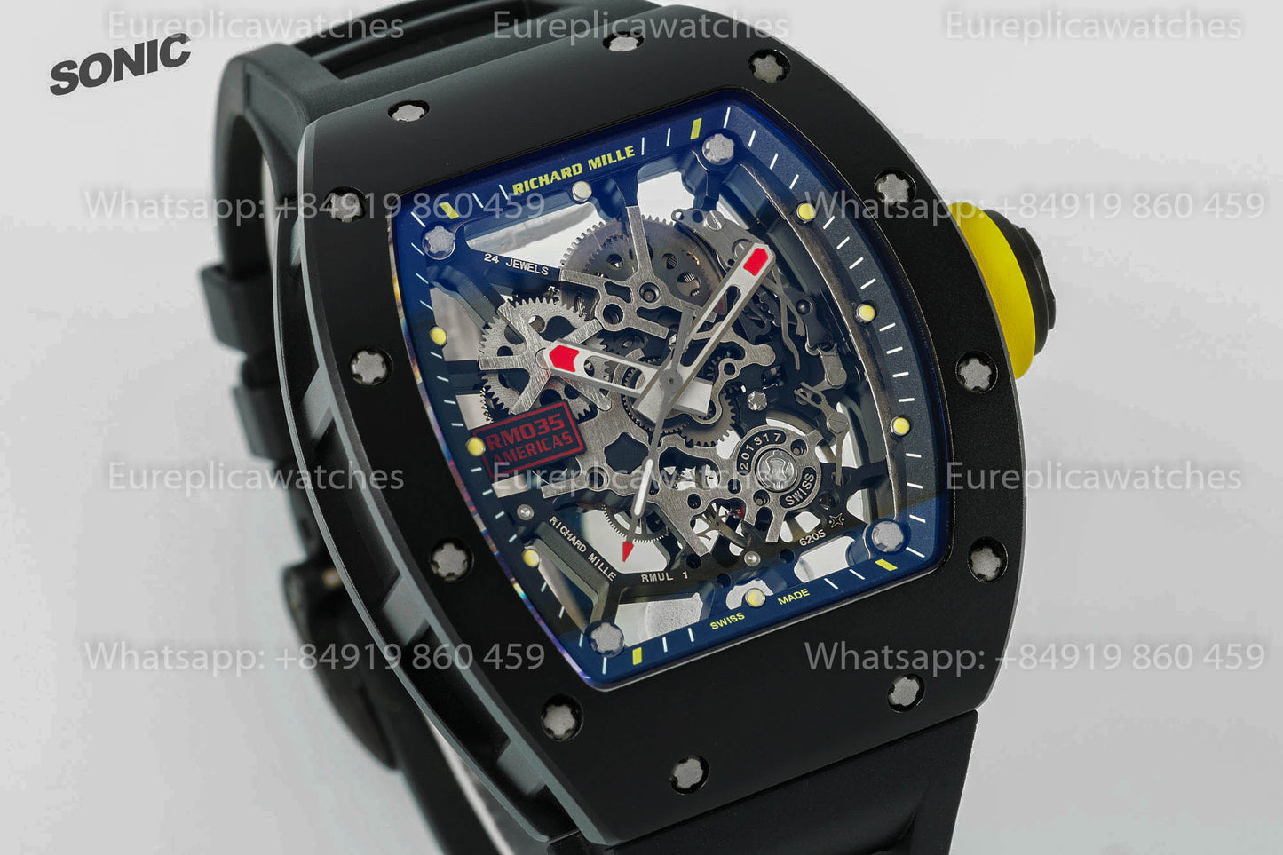 Richard Mille RM 035 „America's Toro“ Gedenkausgabe 1:1 Beste Version Sonic Factory V4