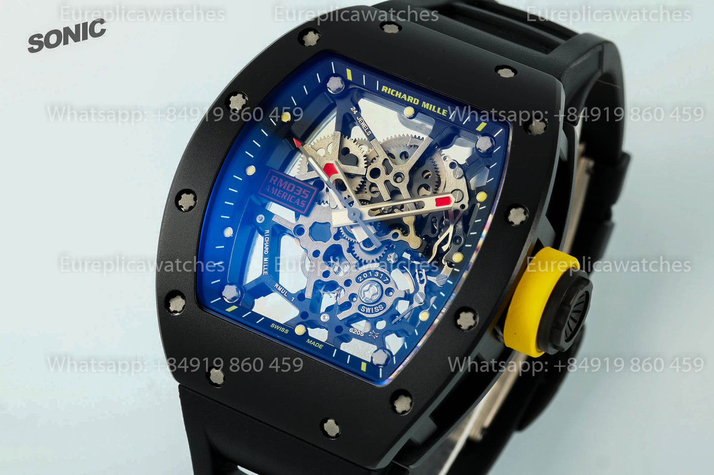 Richard Mille RM 035 „America's Toro“ Gedenkausgabe 1:1 Beste Version Sonic Factory V4