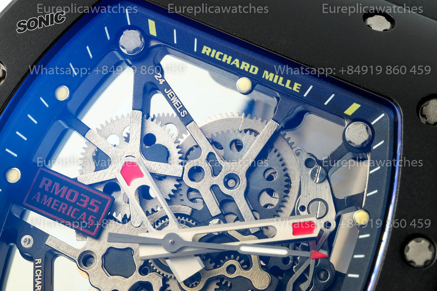 Richard Mille RM 035 „America's Toro“ Gedenkausgabe 1:1 Beste Version Sonic Factory V4