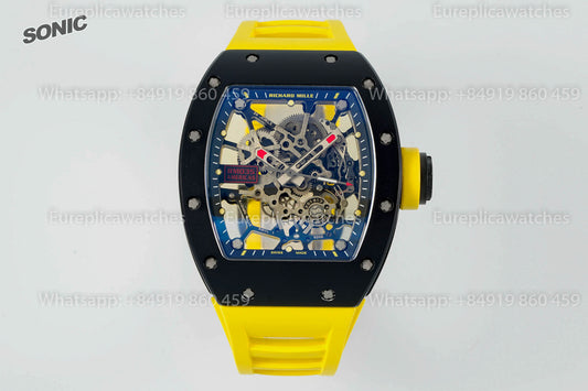 Richard Mille RM035 Rafael Nadal TZP Ceramic NTPT Carbon 1:1 Best Version Sonic Factory V4