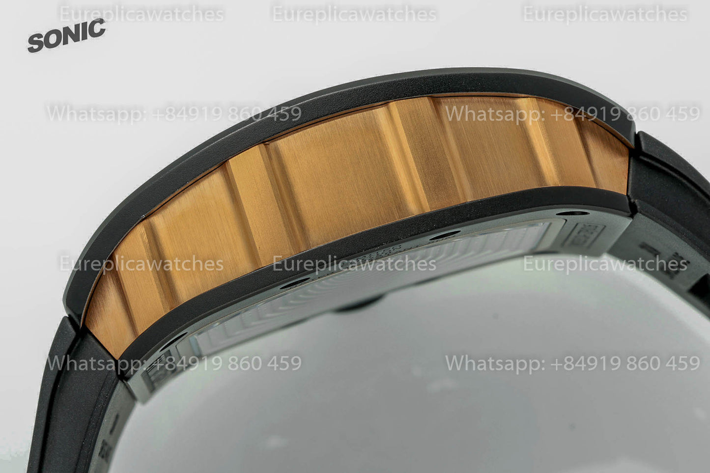 Richard Mille RM 035 RM035 Rose Gold TZP Americas Black Toro 1:1 Best Version Sonic Factory V4