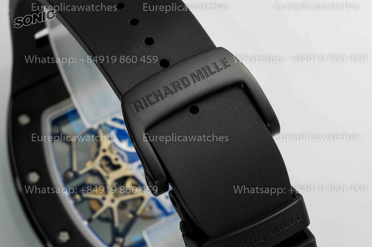 Richard Mille RM 035 RM035 Rose Gold TZP Americas Black Toro 1:1 Best Version Sonic Factory V4