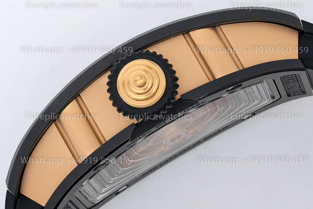 Richard Mille RM07-01 Schwarze Keramik Rote Lippen 1:1 Beste Version ZF Factory