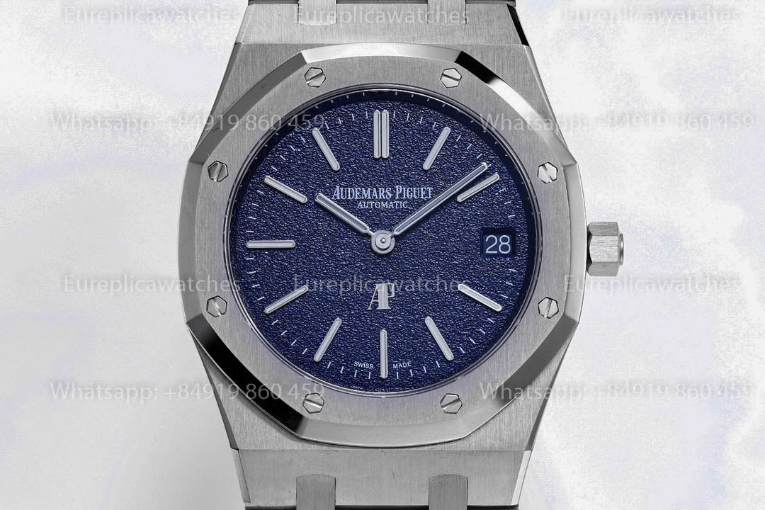 Audemars Piguet Royal Oak 16202ST Neues Blaues Grain-Zifferblatt 1:1 Beste Version ZF Factory