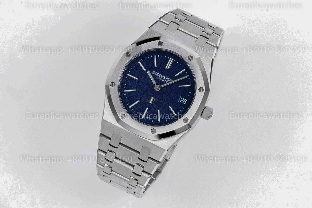 Audemars Piguet Royal Oak 16202ST Neues Blaues Grain-Zifferblatt 1:1 Beste Version ZF Factory
