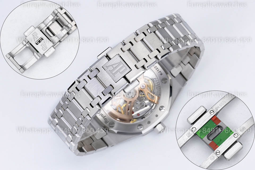 Audemars Piguet Royal Oak 16202ST Neues Blaues Grain-Zifferblatt 1:1 Beste Version ZF Factory