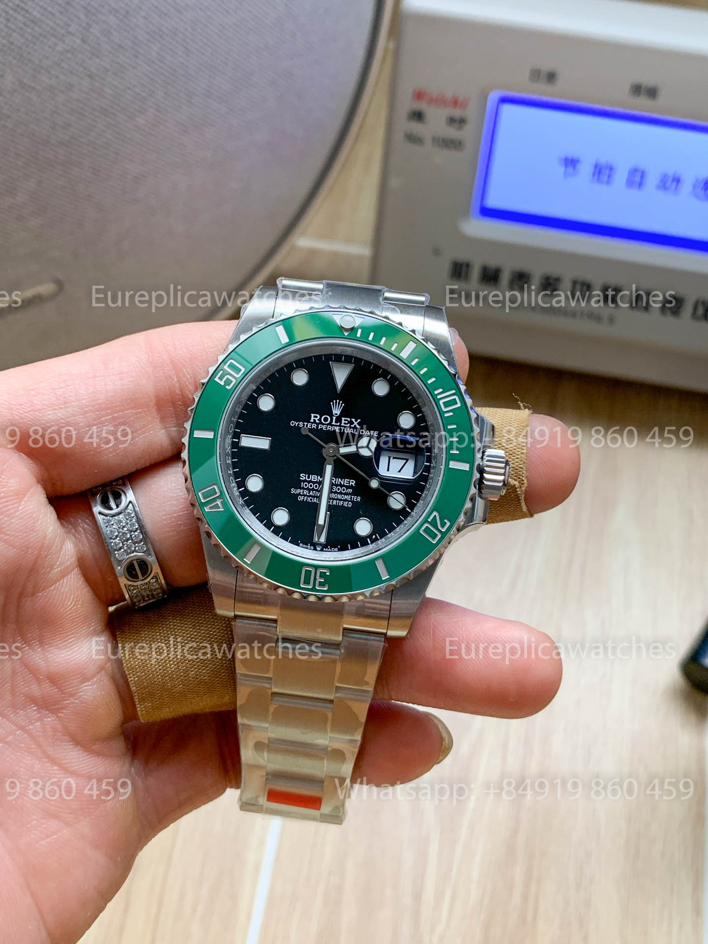 Rolex Submariner 116610LN Submariner Kermit 1:1 Meilleure version VS Factory 3235 Mouvement Version 2025