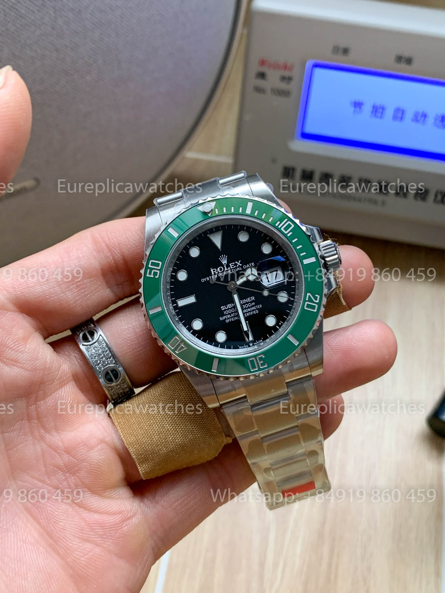 Rolex Submariner 116610LN Submariner Kermit 1:1 Meilleure version VS Factory 3235 Mouvement Version 2025