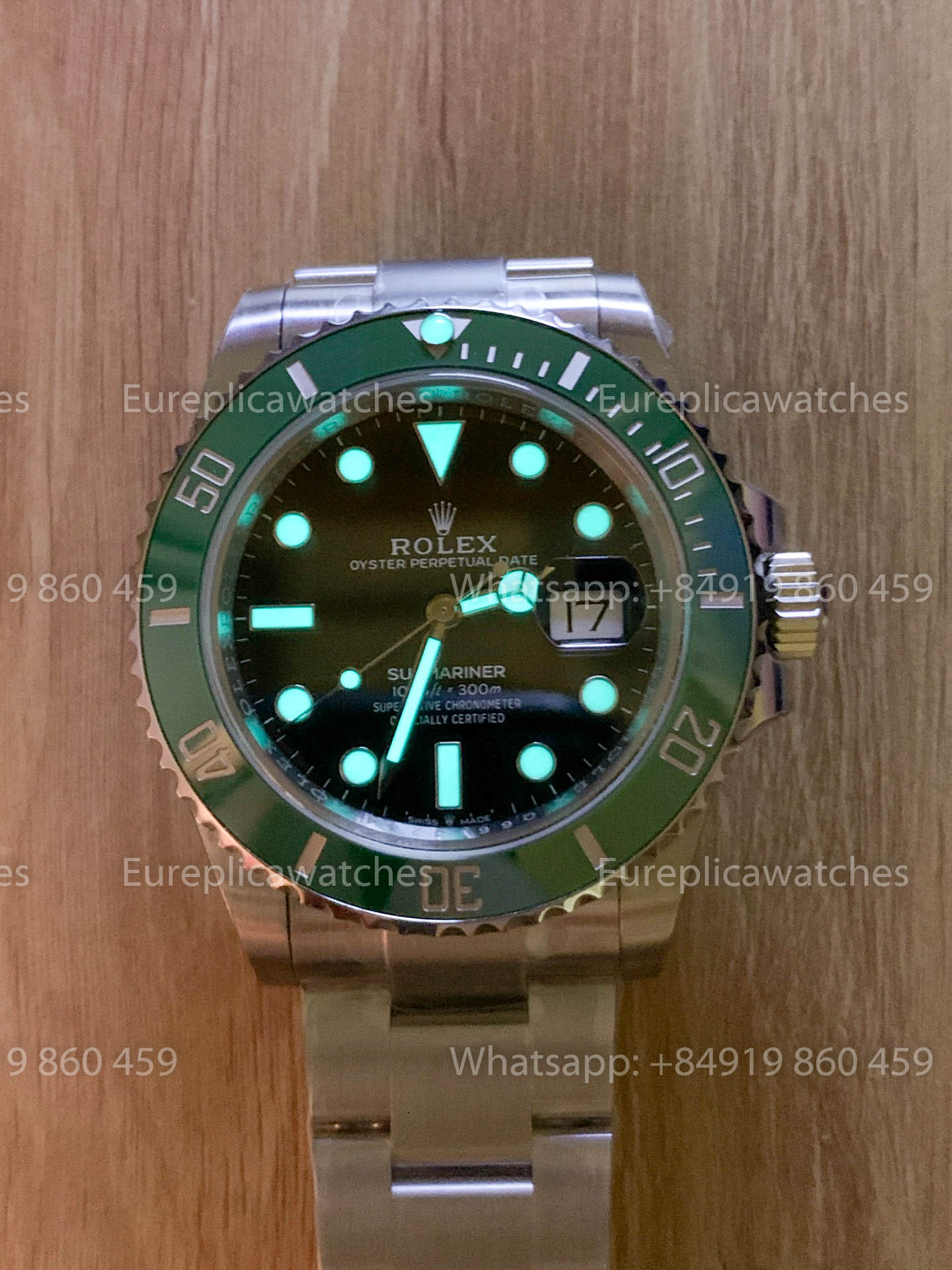 Rolex Submariner 116610LN Submariner Kermit 1:1 Meilleure version VS Factory 3235 Mouvement Version 2025