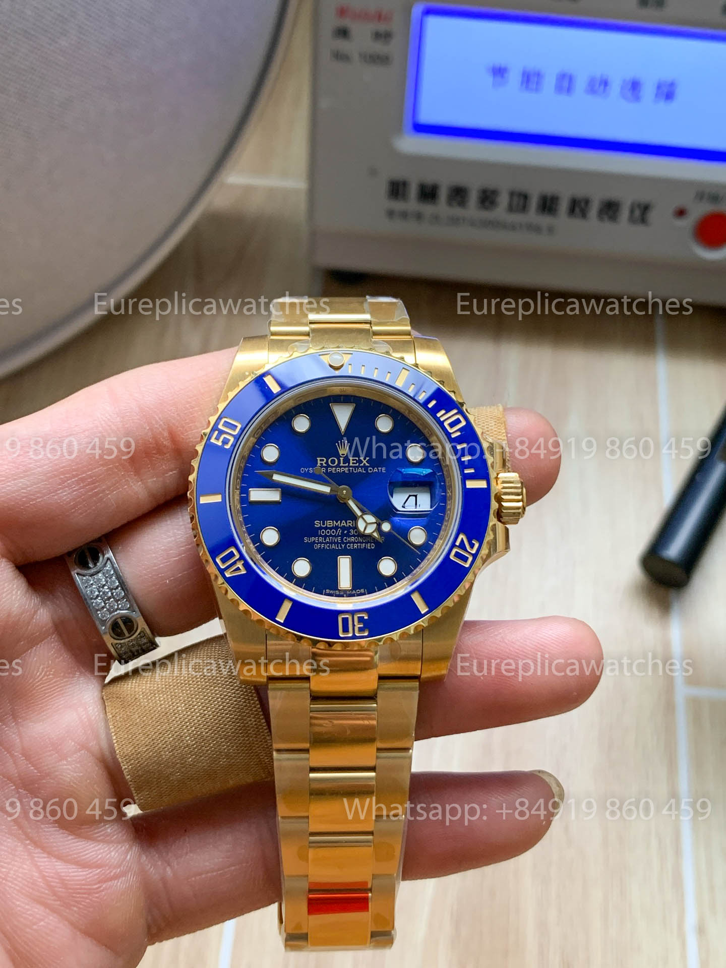 Rolex Submariner M126618LB-0002 : dernière version, meilleure version 1:1 par rapport au mouvement d'usine 3235