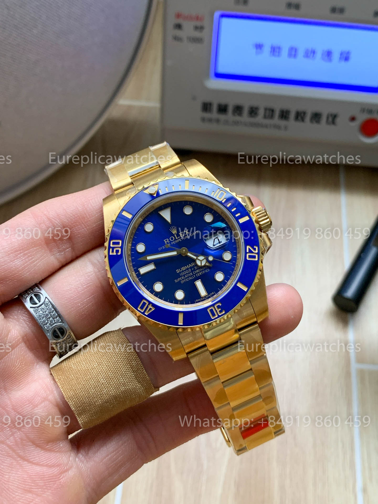 Rolex Submariner M126618LB-0002 : dernière version, meilleure version 1:1 par rapport au mouvement d'usine 3235