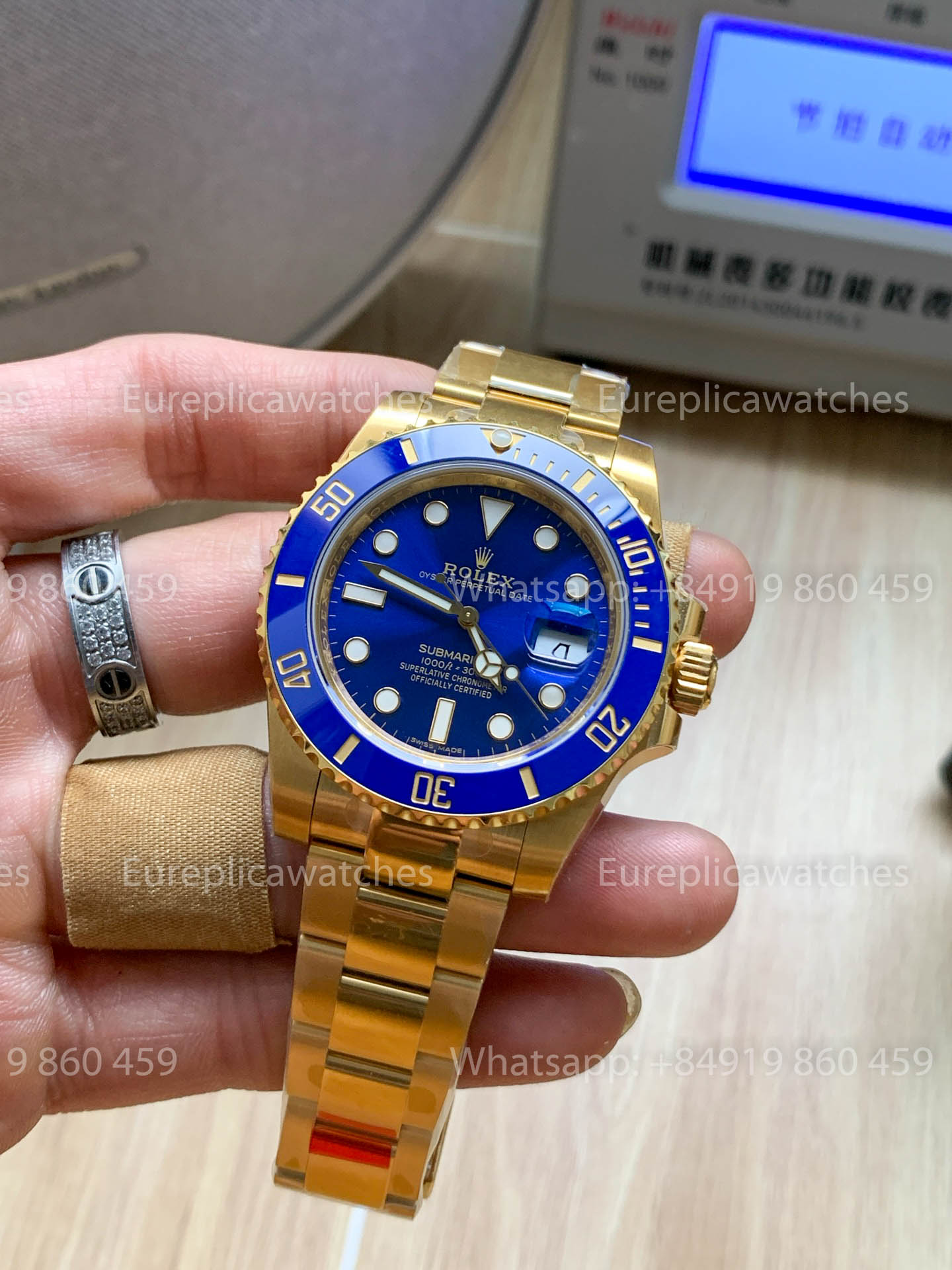 Rolex Submariner M126618LB-0002 : dernière version, meilleure version 1:1 par rapport au mouvement d'usine 3235