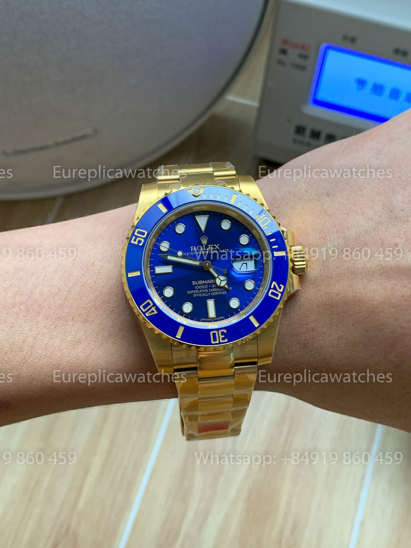 Rolex Submariner M126618LB-0002 : dernière version, meilleure version 1:1 par rapport au mouvement d'usine 3235