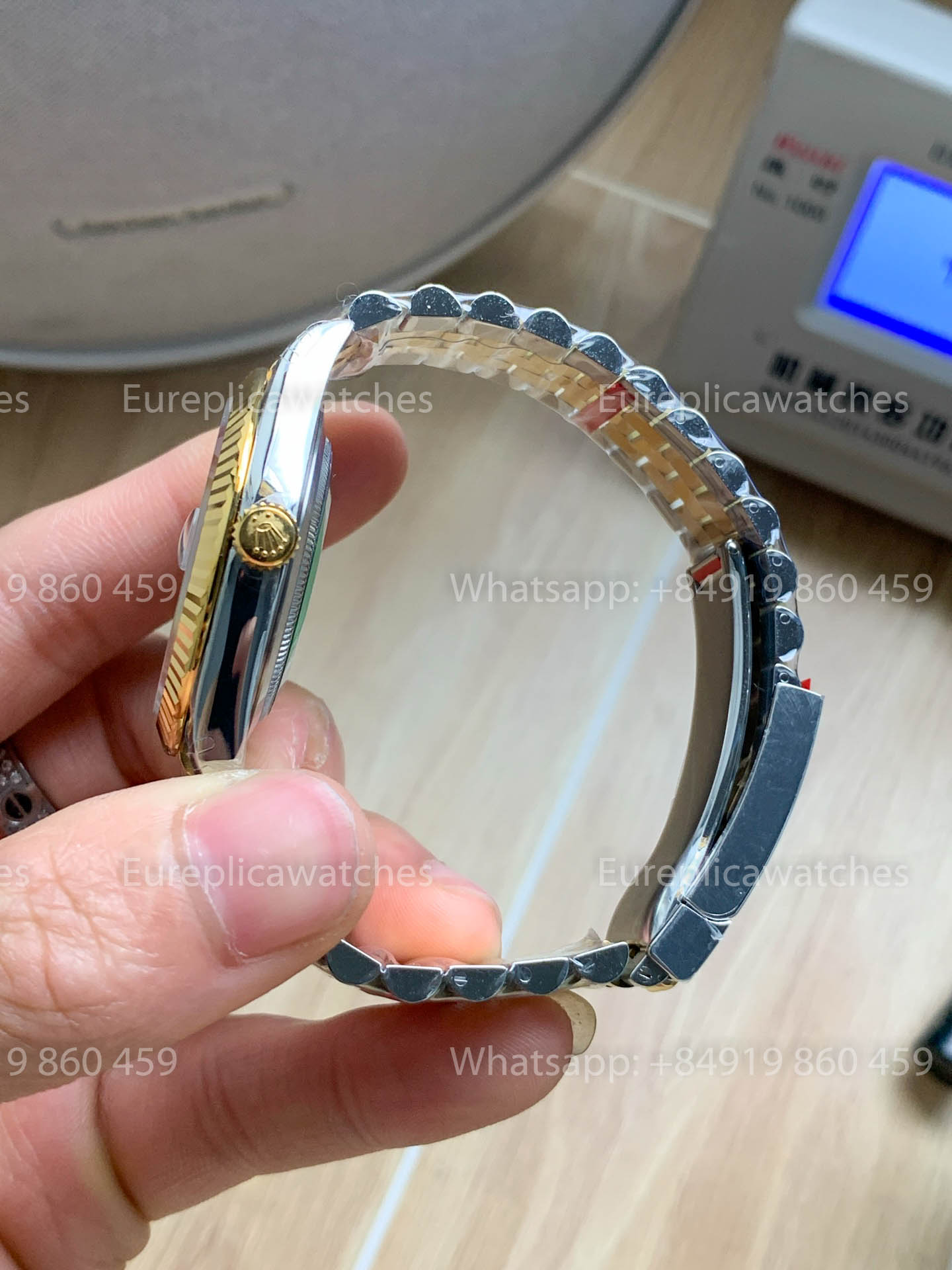 Rolex Datejust 41 M126333 Cadran à motif doré Lunette cannelée 1:1 Meilleure version VS usine