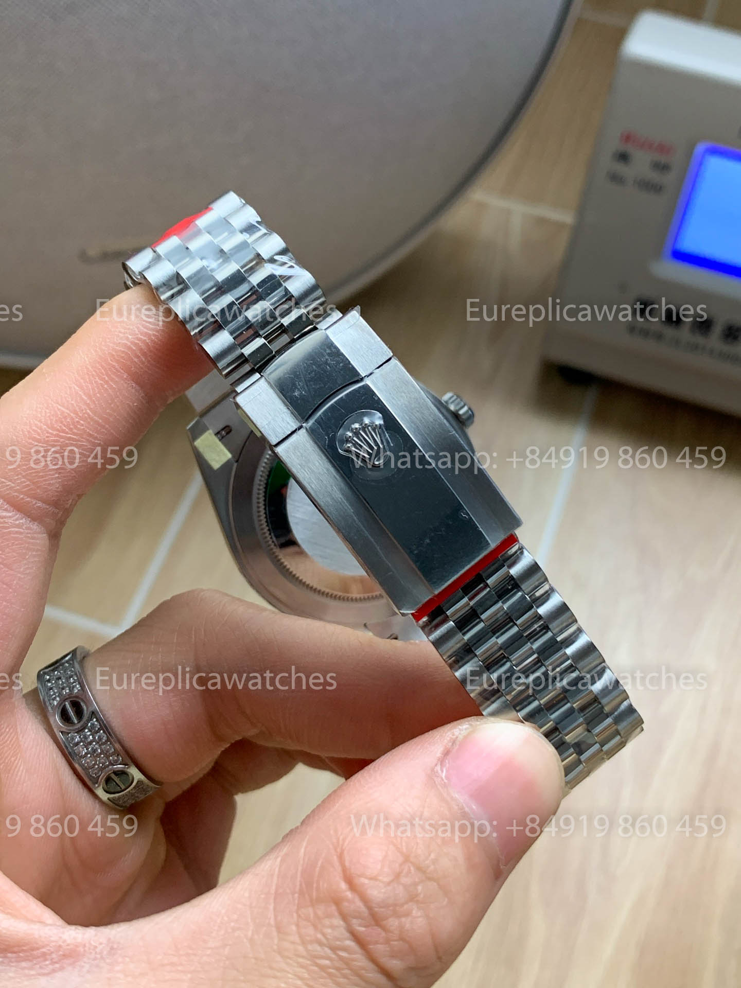 Rolex Datejust 41 M126334-0030 Cadran à motif vert Lunette cannelée 1:1 Meilleure version VS usine