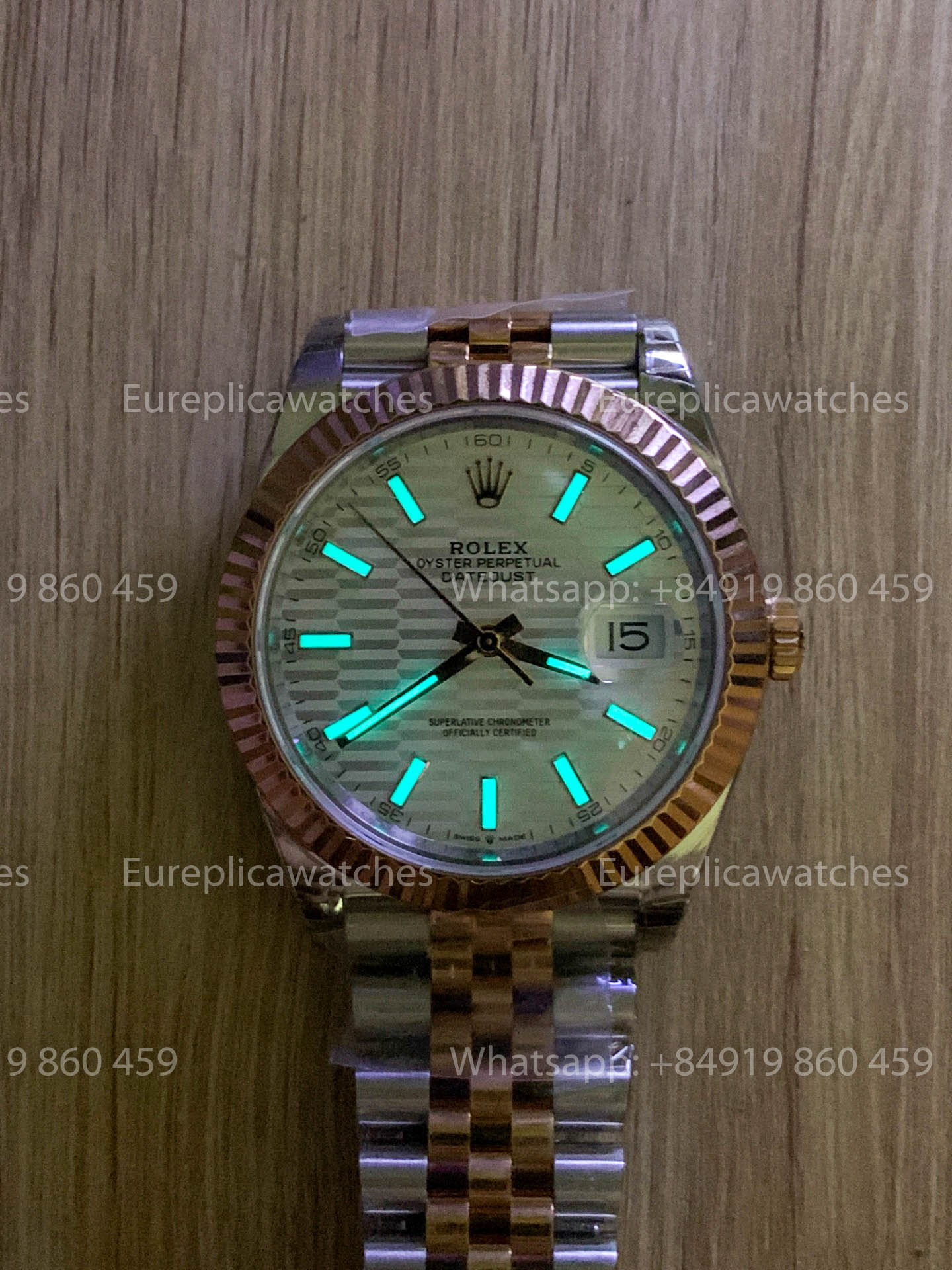Rolex Datejust 41 M126331-0021 Cadran cannelé argenté à index et motif cannelé 1:1 Meilleure version VS usine