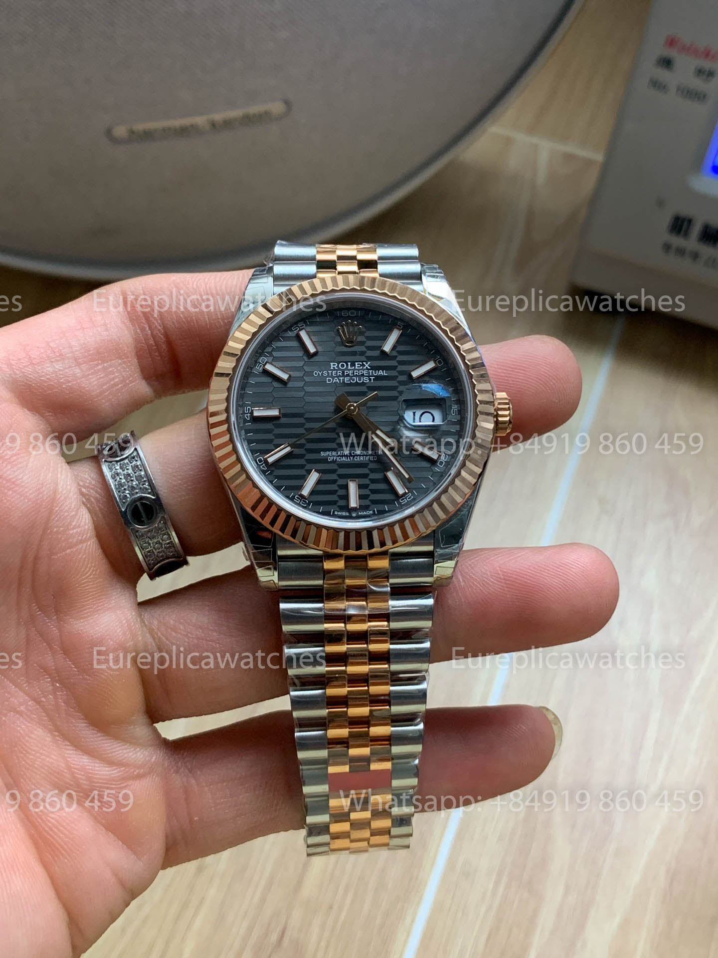 Rolex Datejust 41 M126331-0020 Cadran Gris Motif 1:1 Meilleure Version VS Usine