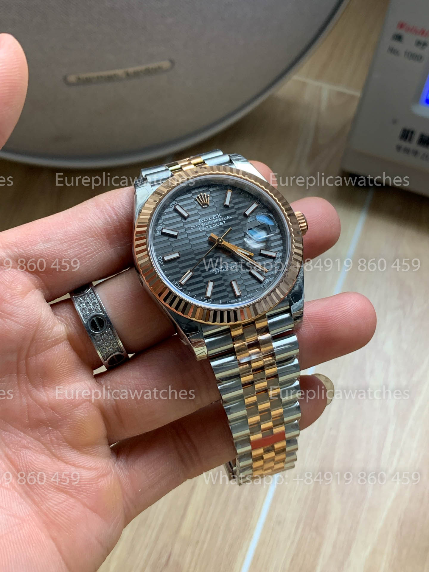 Rolex Datejust 41 M126331-0020 Cadran Gris Motif 1:1 Meilleure Version VS Usine