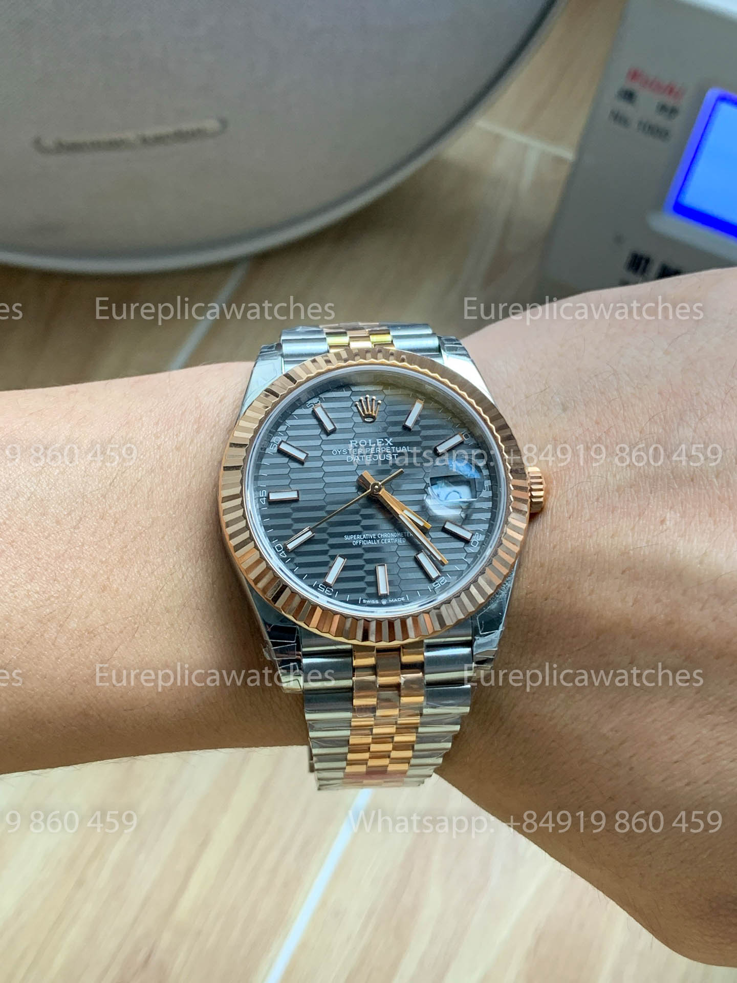 Rolex Datejust 41 M126331-0020 Cadran Gris Motif 1:1 Meilleure Version VS Usine