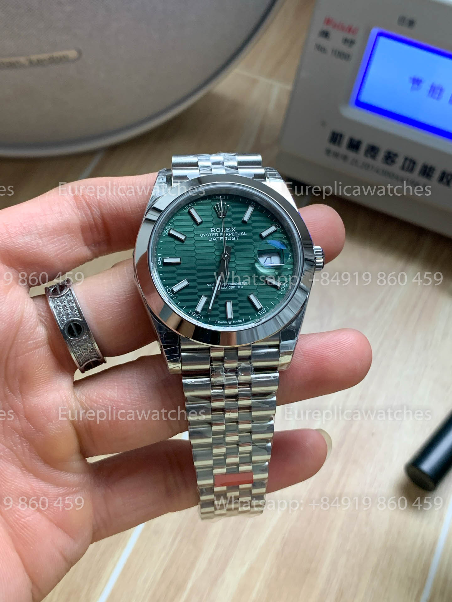 Rolex Datejust 41 M126300-0022 Green Dial 1:1 Best Version VS Factory