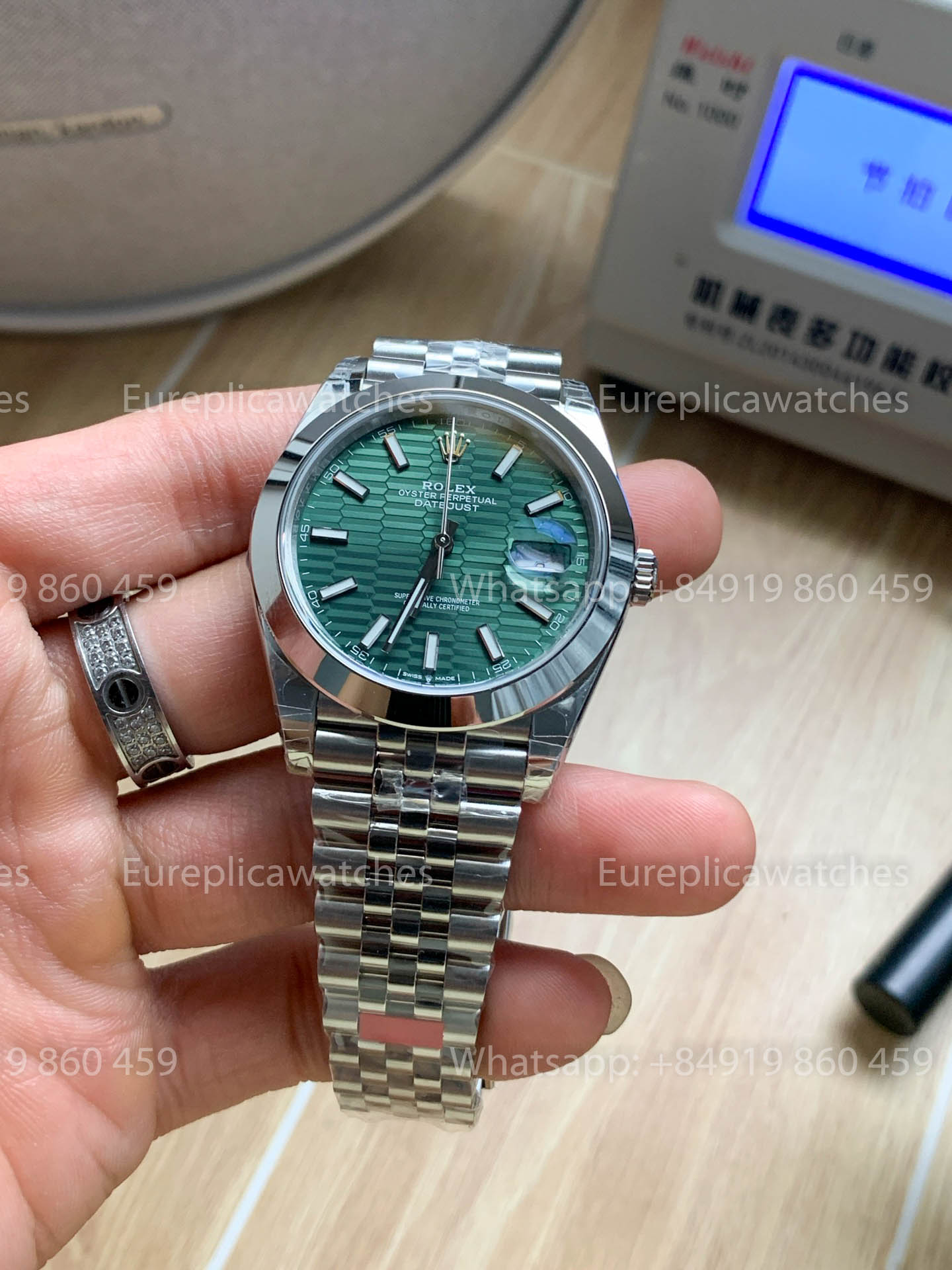 Rolex Datejust 41 M126300-0022 Green Dial 1:1 Best Version VS Factory