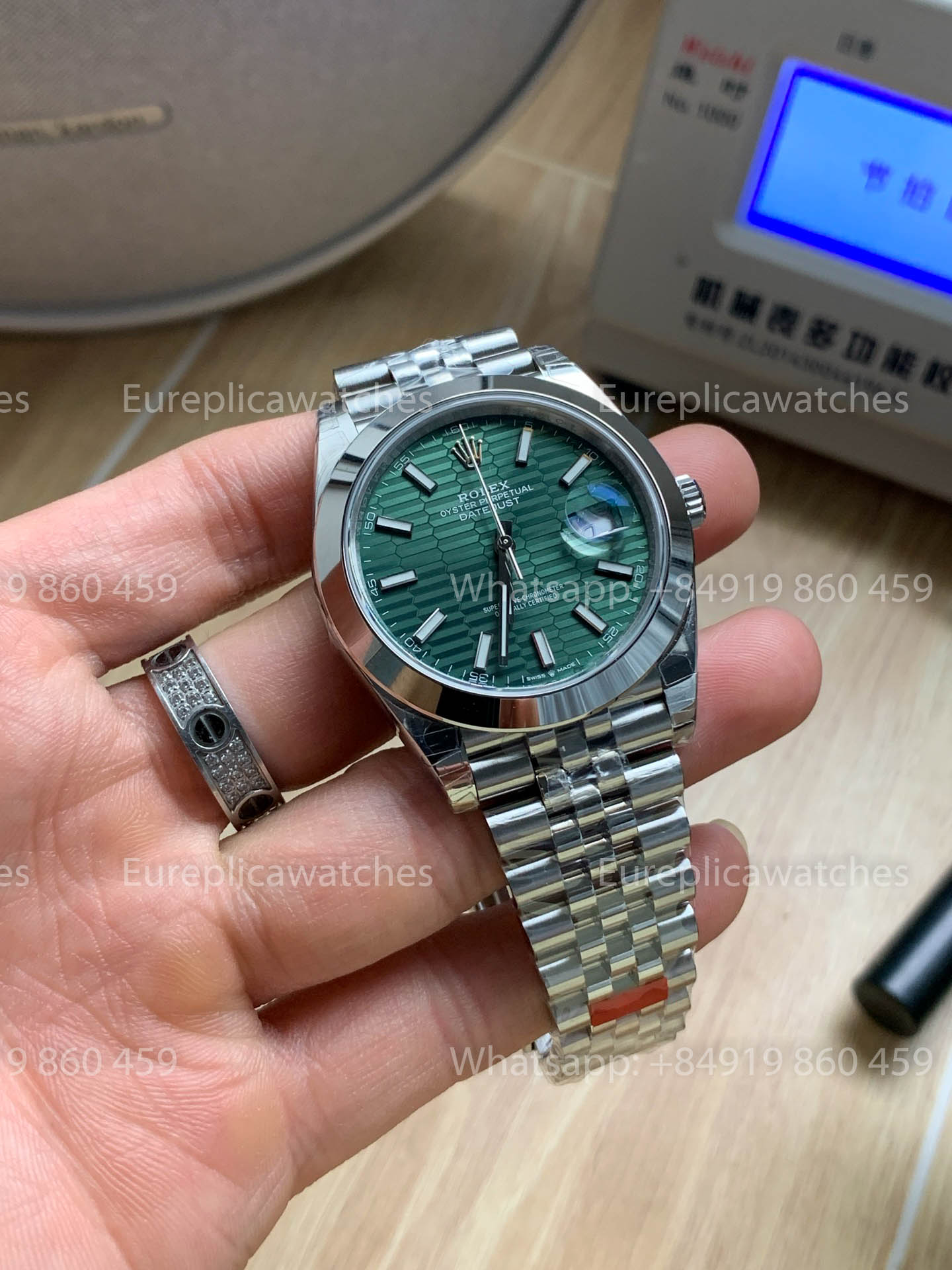 Rolex Datejust 41 M126300-0022 Green Dial 1:1 Best Version VS Factory