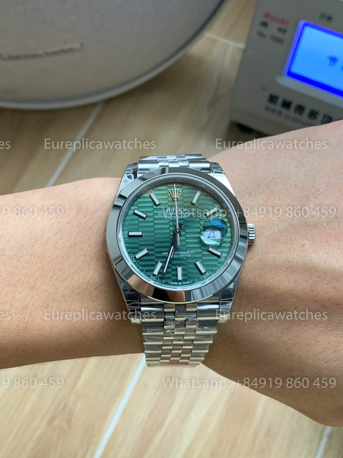 Rolex Datejust 41 M126300-0022 Green Dial 1:1 Best Version VS Factory