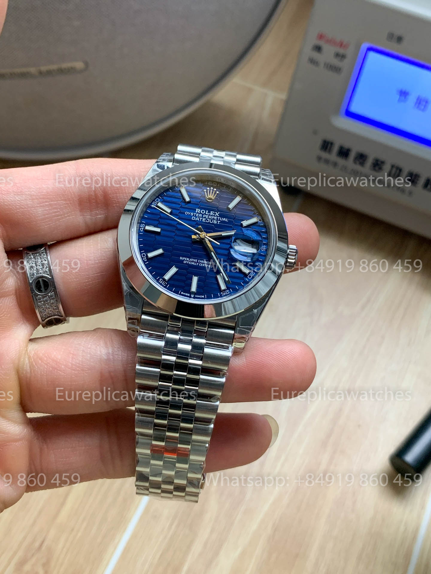Rolex Datejust 41 M126300-0024 Blue Dial Dial 1:1 Best Version VS Factory