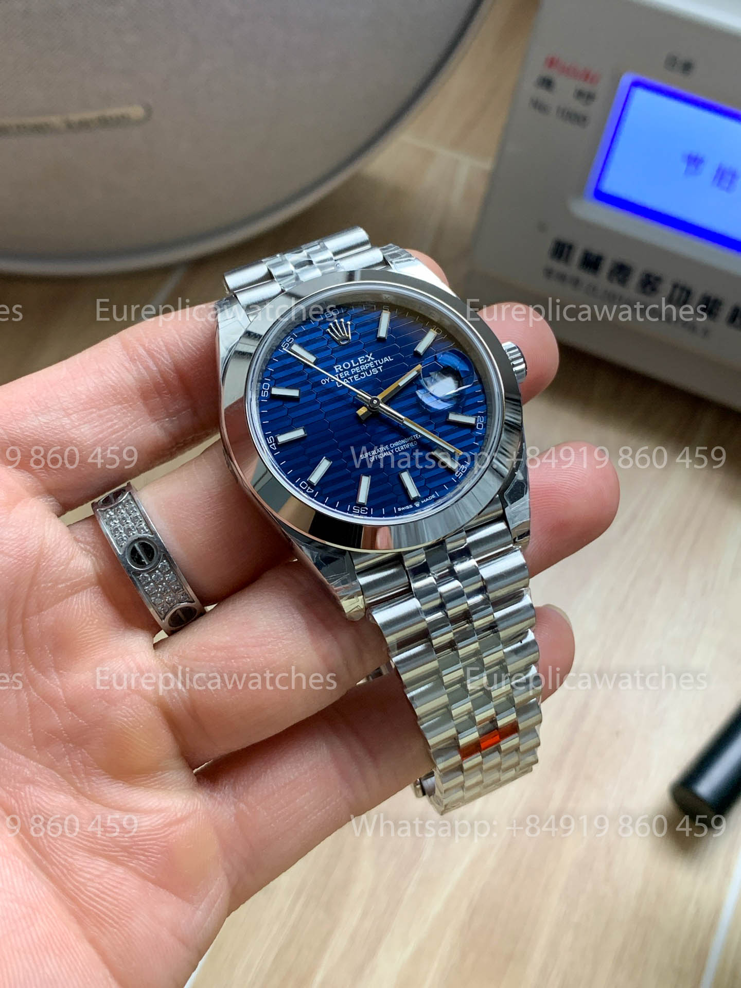 Rolex Datejust 41 M126300-0024 Blue Dial Dial 1:1 Best Version VS Factory