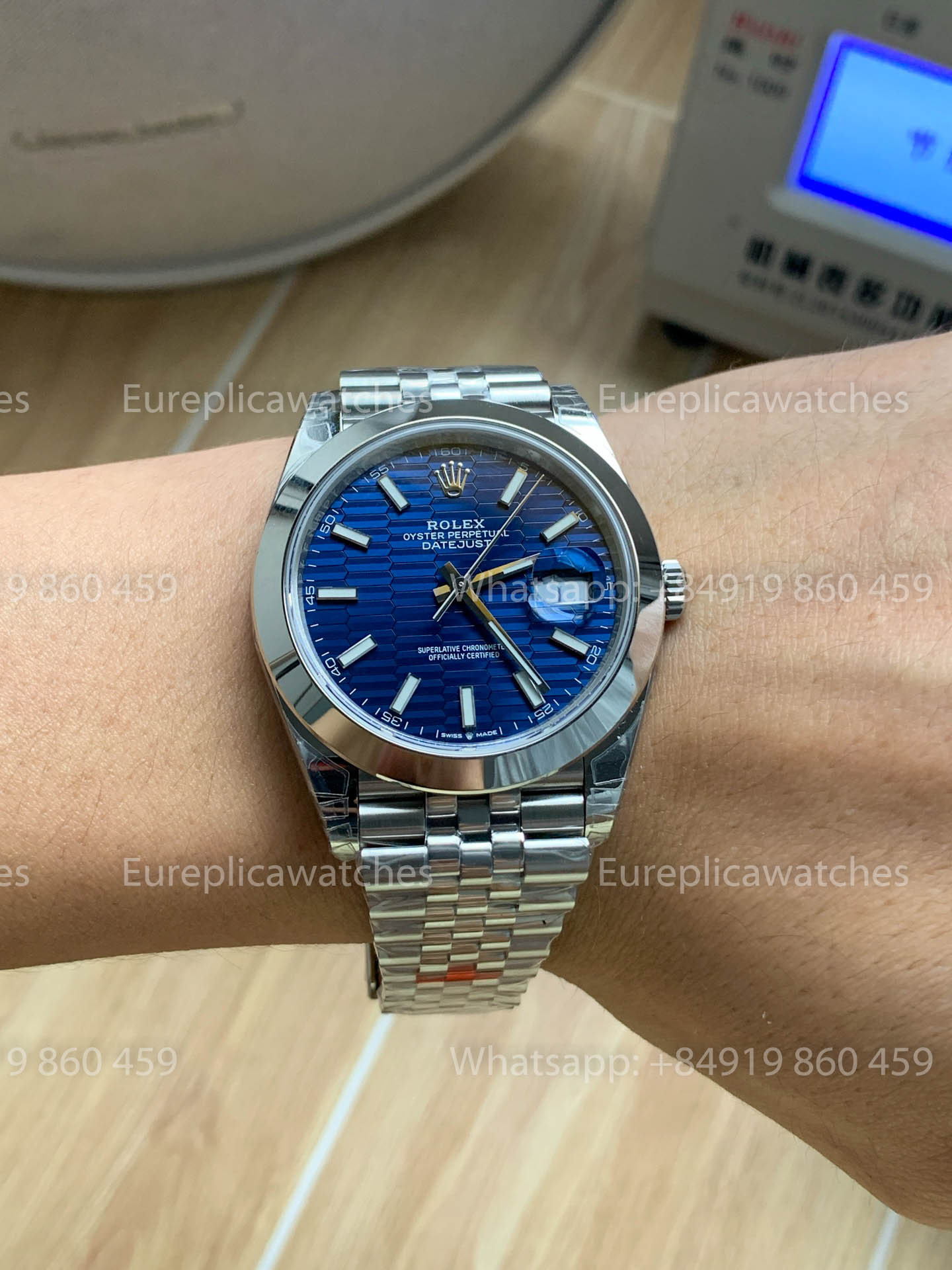 Rolex Datejust 41 M126300-0024 Blue Dial Dial 1:1 Best Version VS Factory