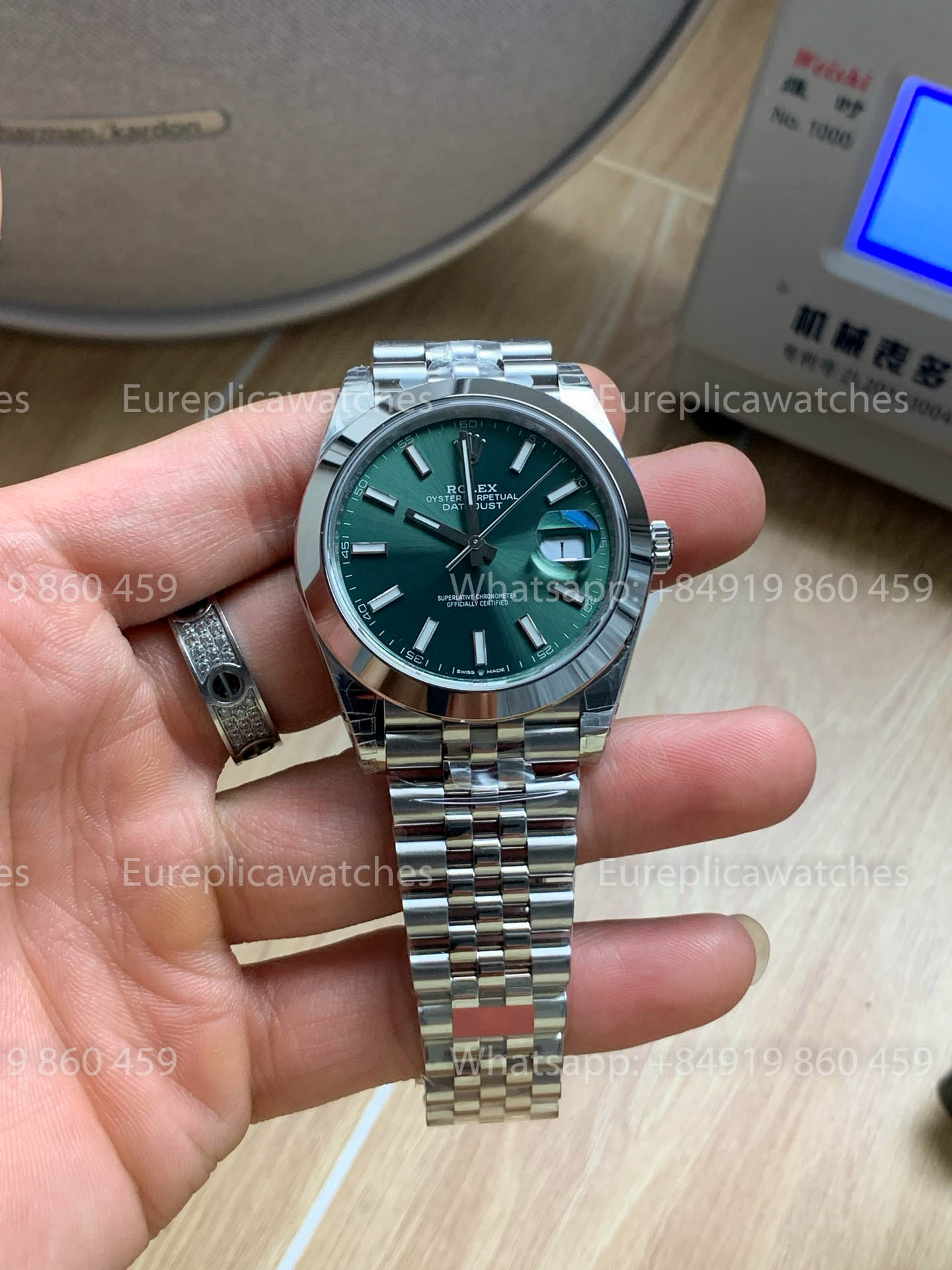 Rolex Datejust 41 M126300-0020 Green Dial 1:1 Best Version VS Factory