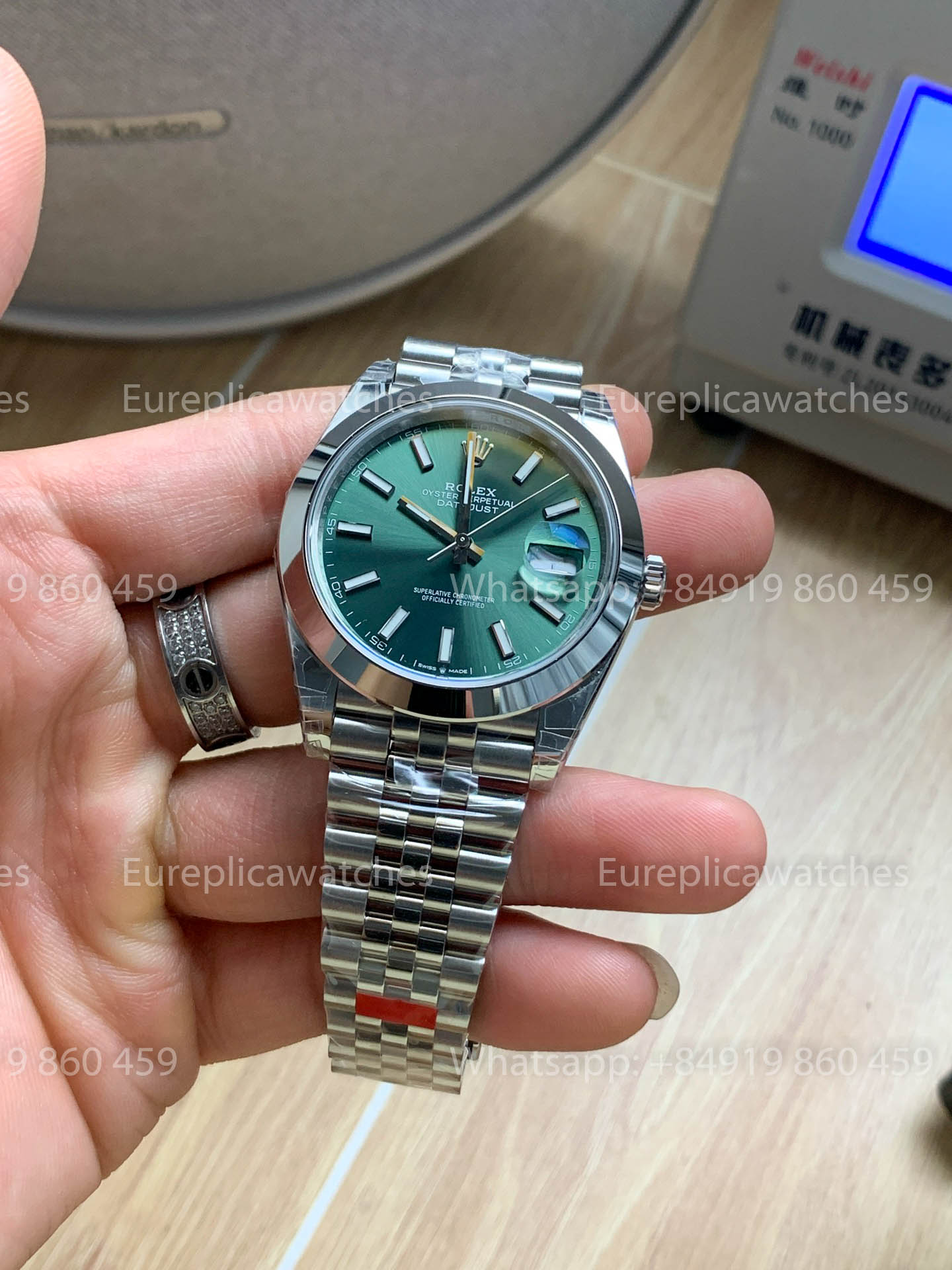 Rolex Datejust 41 M126300-0020 Green Dial 1:1 Best Version VS Factory