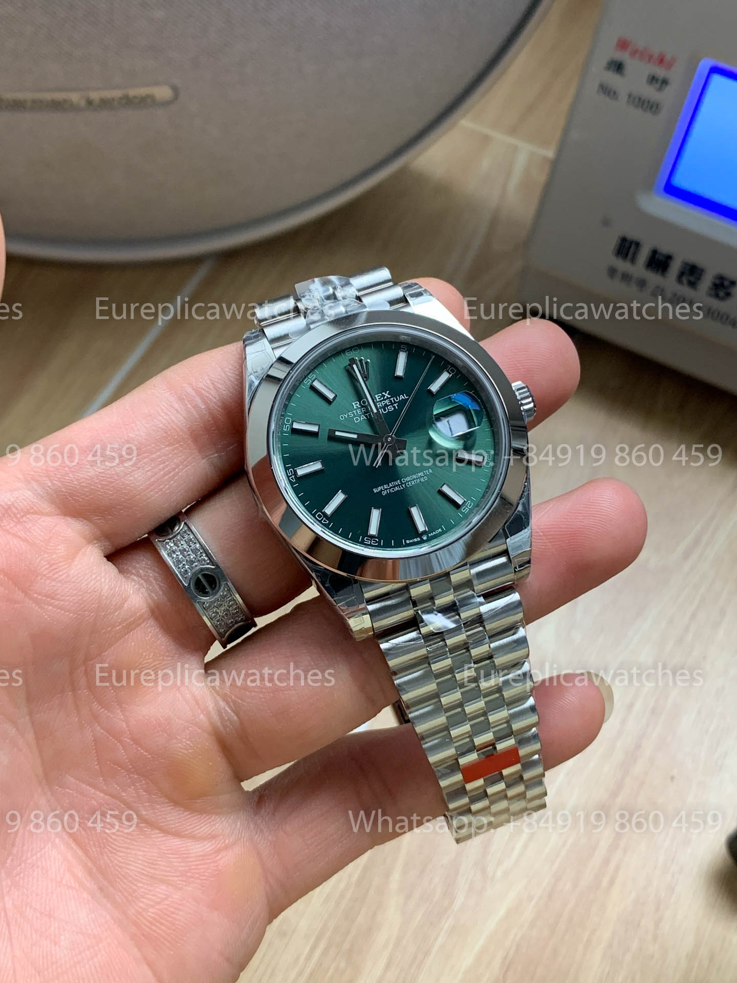 Rolex Datejust 41 M126300-0020 Green Dial 1:1 Best Version VS Factory