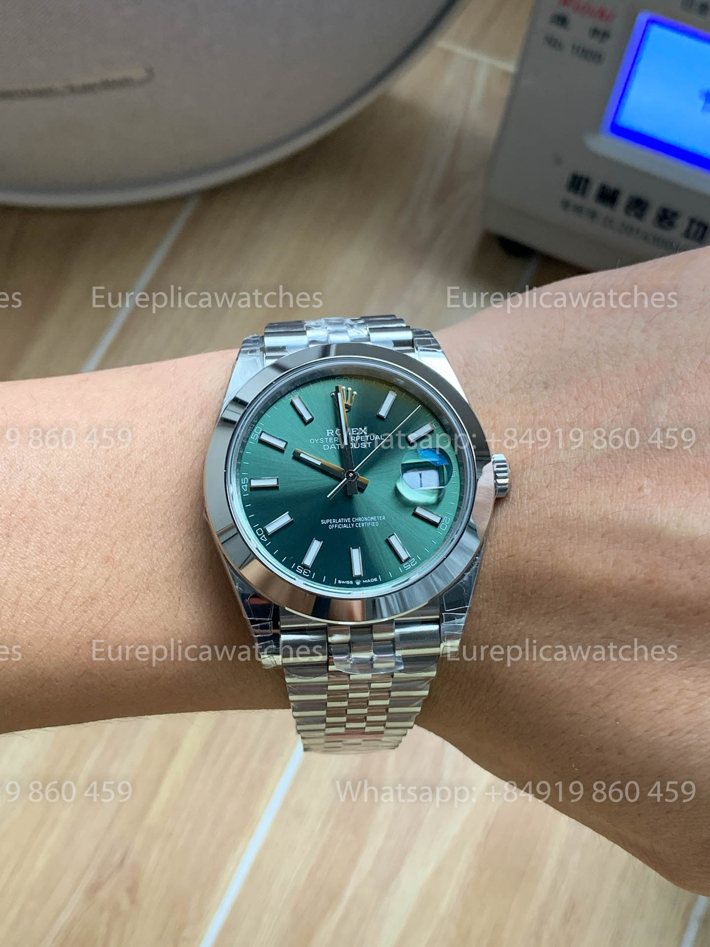 Rolex Datejust 41 M126300-0020 Green Dial 1:1 Best Version VS Factory