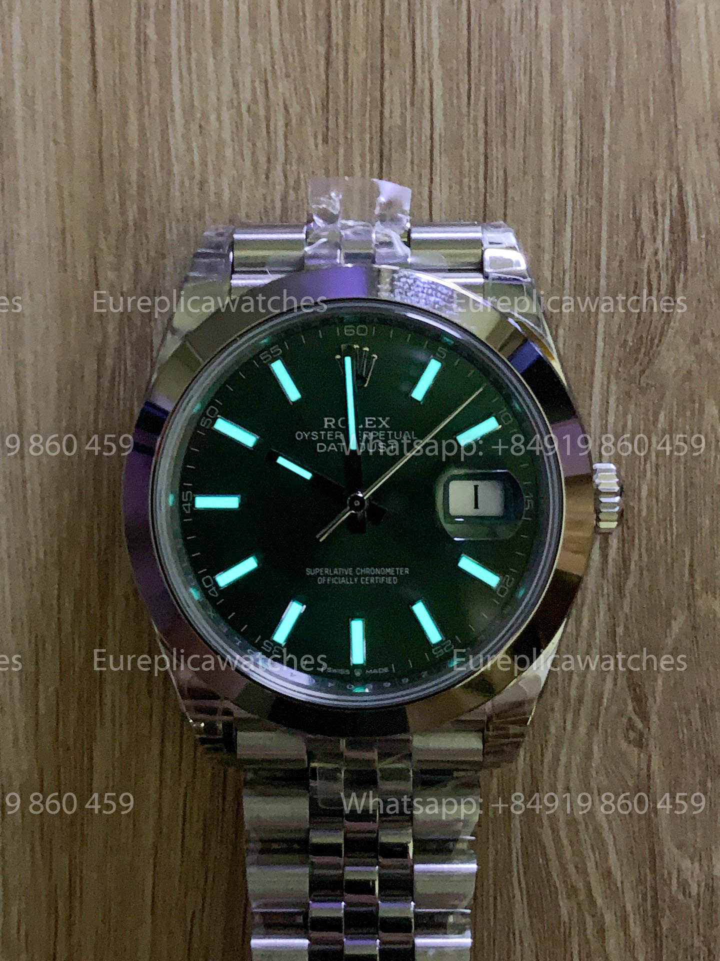 Rolex Datejust 41 M126300-0020 Green Dial 1:1 Best Version VS Factory