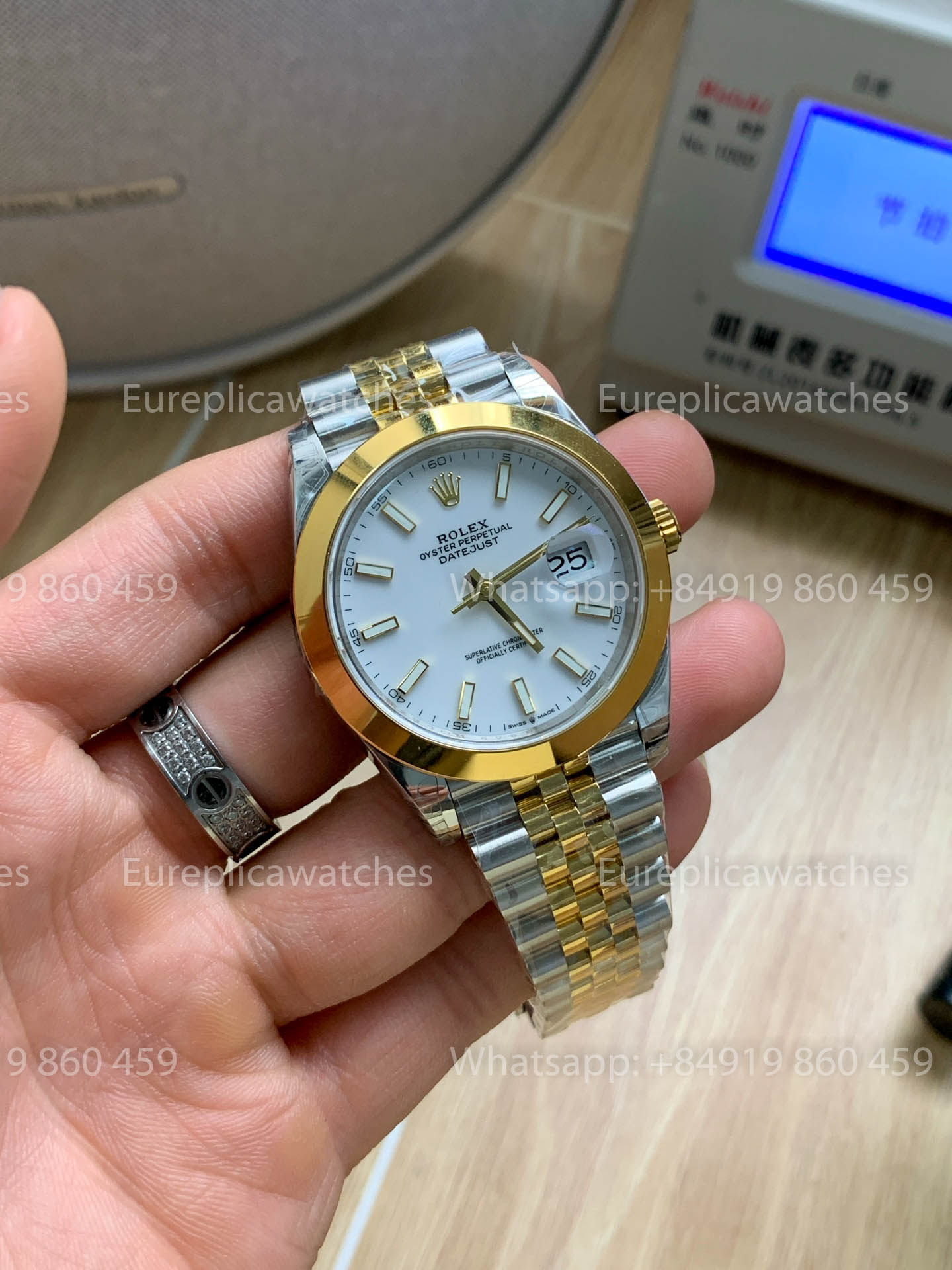 Rolex Datejust 41 M126303-0016 Steel and Gold 1:1 Best Version VS Factory
