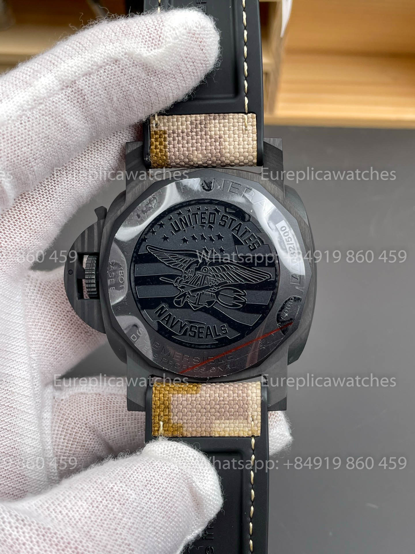 Panerai Submersible Series PAM1513 Military-Inspired Carbotech 1:1 VS Factory