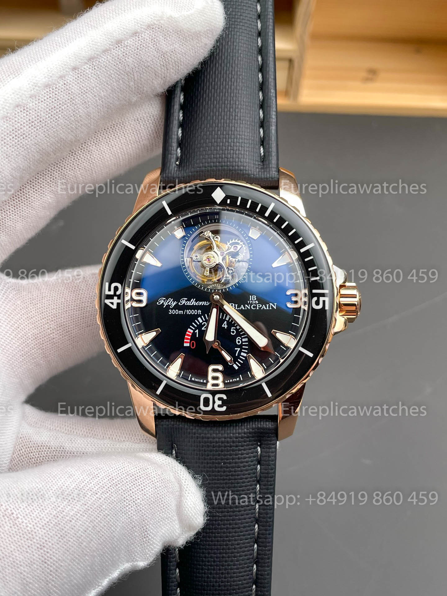 Blancpain Fifty Fathoms Tourbillon 5025-3630-52A YS Factory 1:1 Meilleure Version