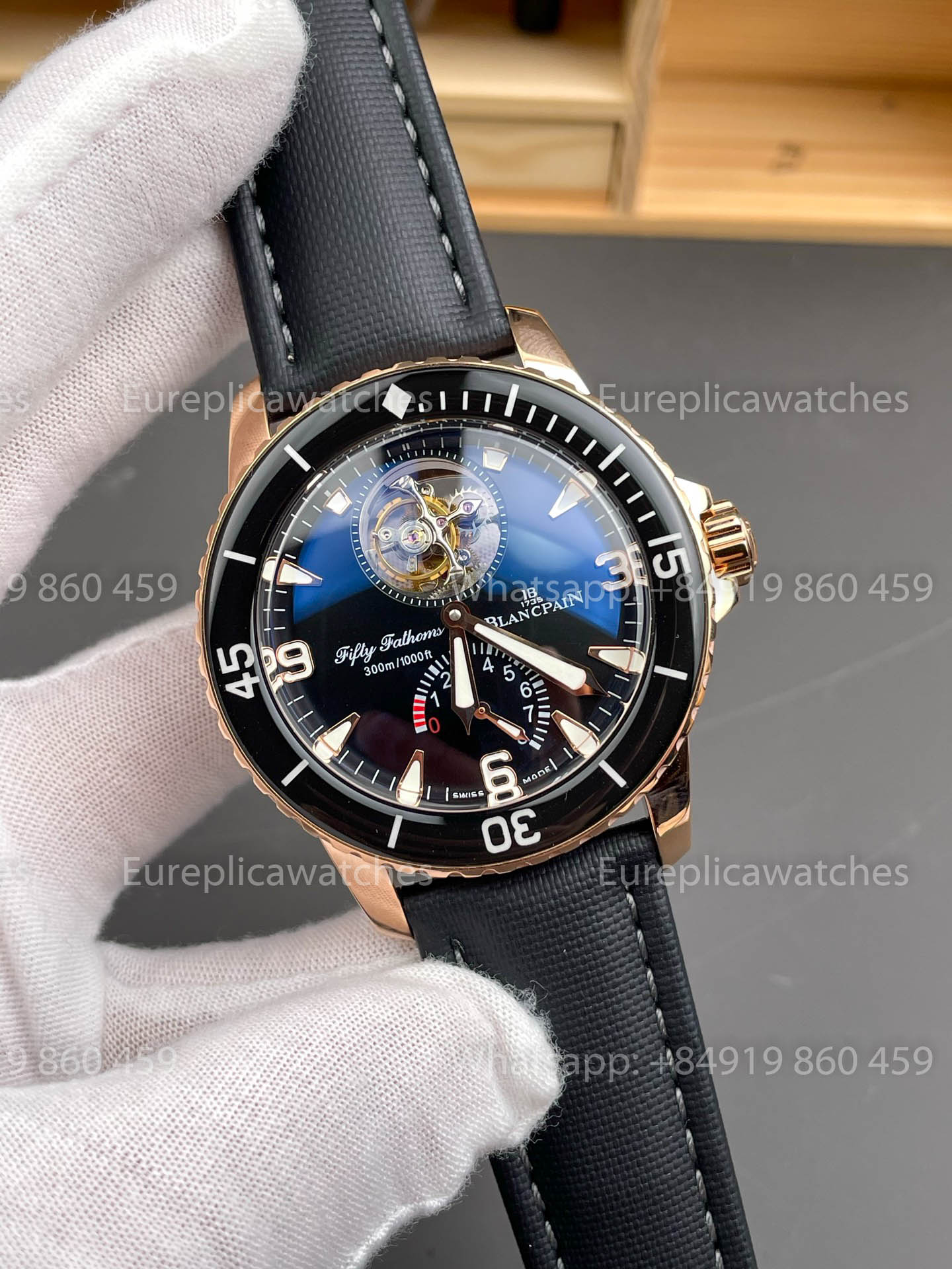 Blancpain Fifty Fathoms Tourbillon 5025-3630-52A YS Factory 1:1 Meilleure Version