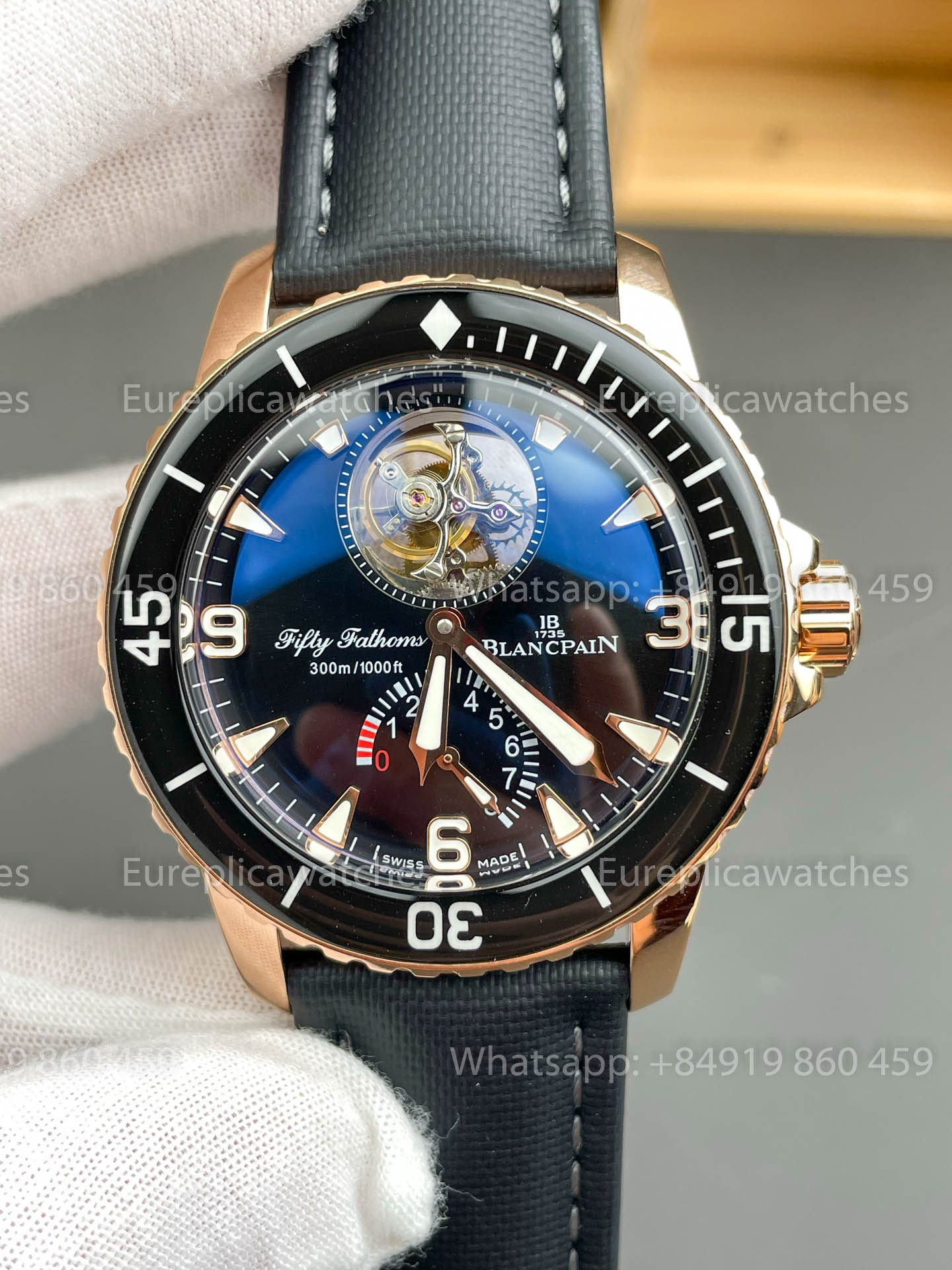 Blancpain Fifty Fathoms Tourbillon 5025-3630-52A YS Factory 1:1 Meilleure Version