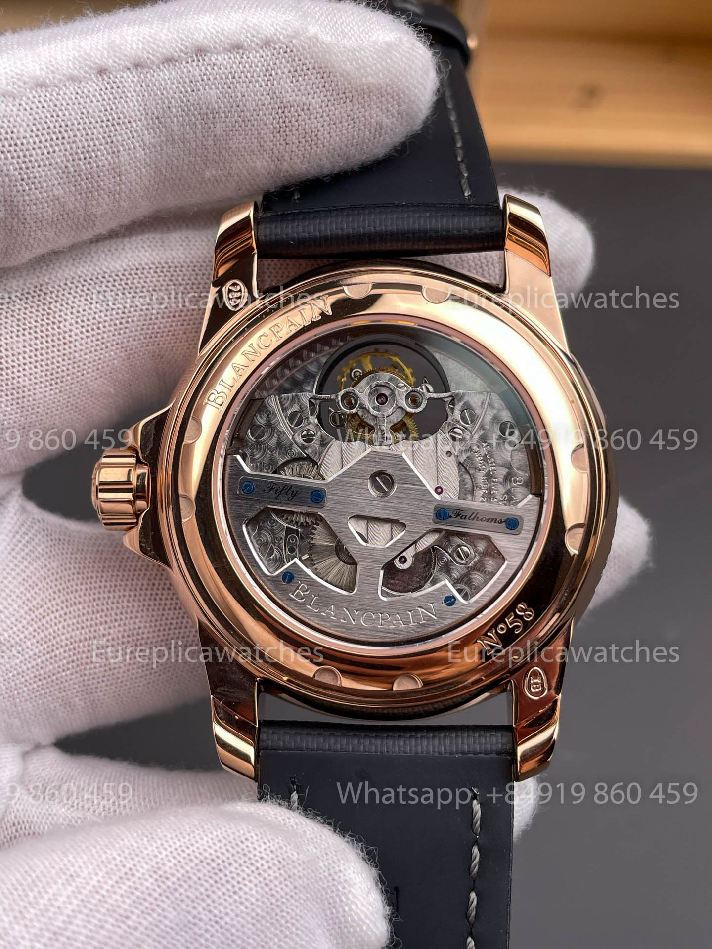 Blancpain Fifty Fathoms Tourbillon 5025-3630-52A YS Factory 1:1 Meilleure Version