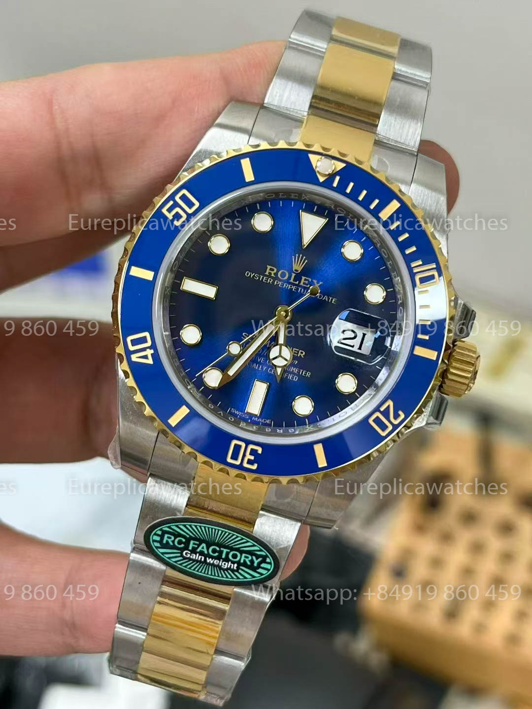 Rolex Submariner M126613LB-0002 41MM 1:1 Meilleure Version RC Factory CounterWeight Version