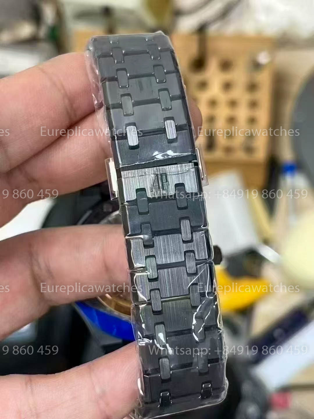 Audemars Piguet Royal Oak 15500ST Neues Blaues Grain-Muster-Zifferblatt 1:1 Beste Version APS Factory